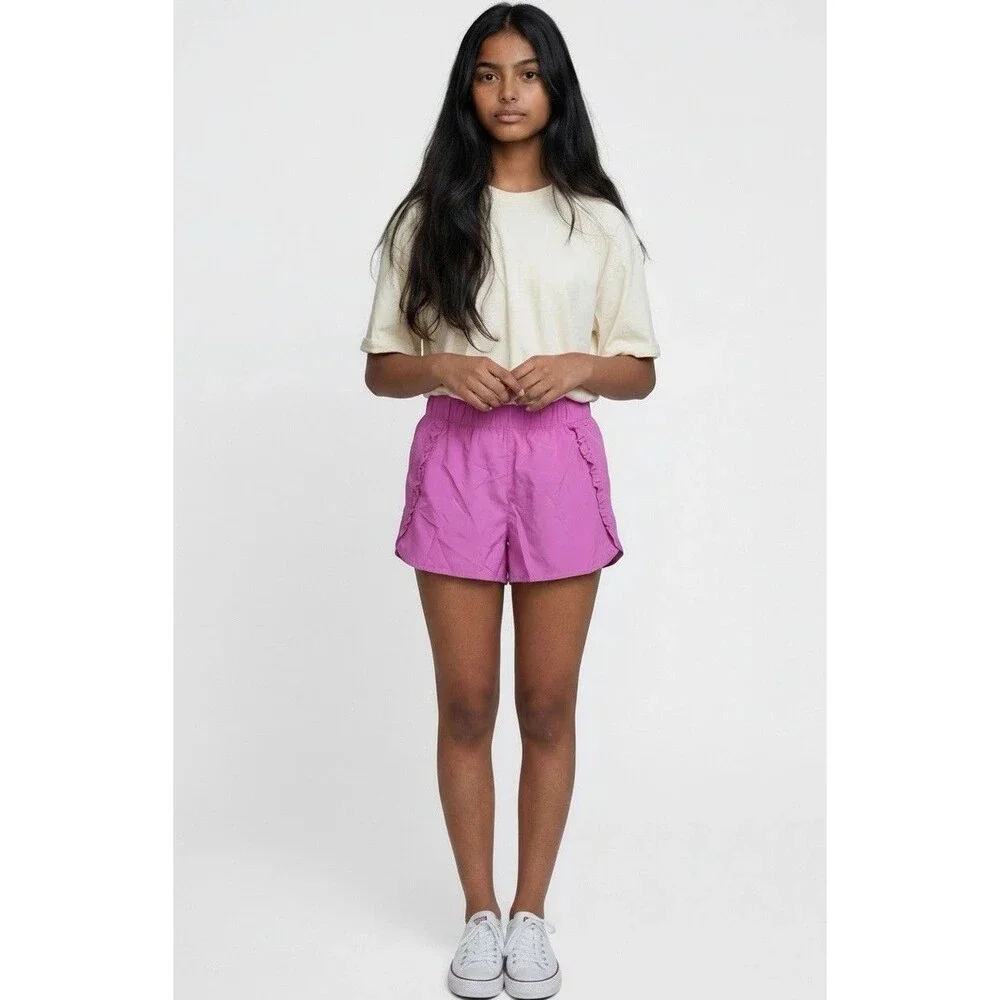 Old Navy Girl’s Active Purple‎ Shorts size 14/16 XL NWT
